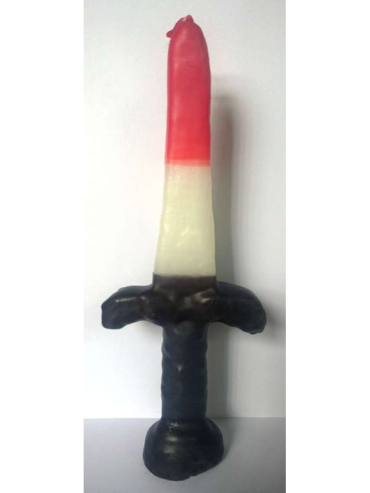 Espada Artesana de Cera San Cipriano, 24 cm, Tumbar Trabajos