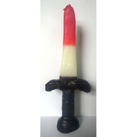 Espada Artesana de Cera San Cipriano, 24 cm, Tumbar Trabajos