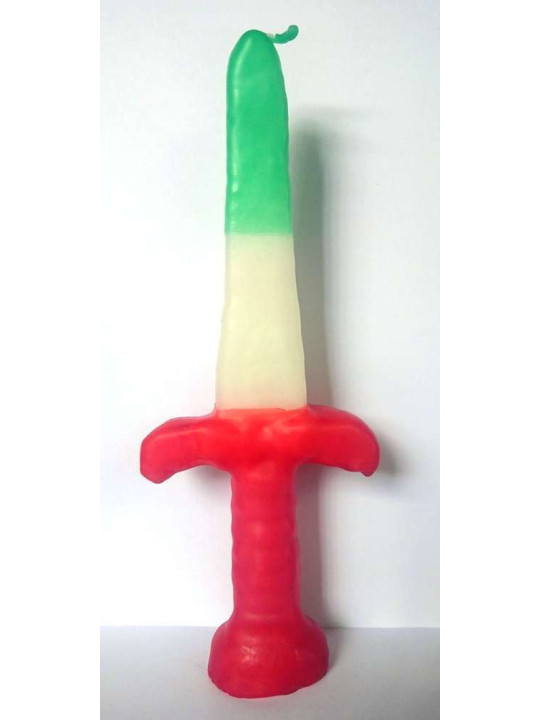 Espada Artesana de Cera San Jorge, 24 cm, Abrir Caminos