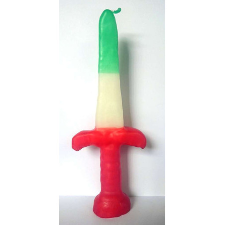 Espada Artesana de Cera San Jorge, 24 cm, Abrir Caminos
