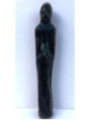 Veladora Negra Forma Hombre, 20X2