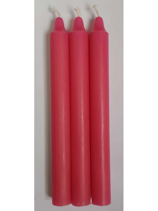 Vela Perfumada de 20cm. Aroma Rosas