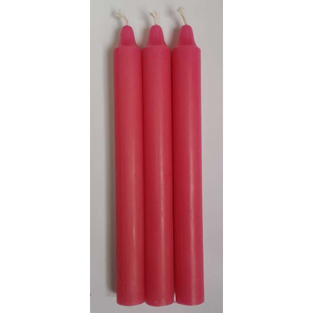 Vela Perfumada de 20cm. Aroma Rosas