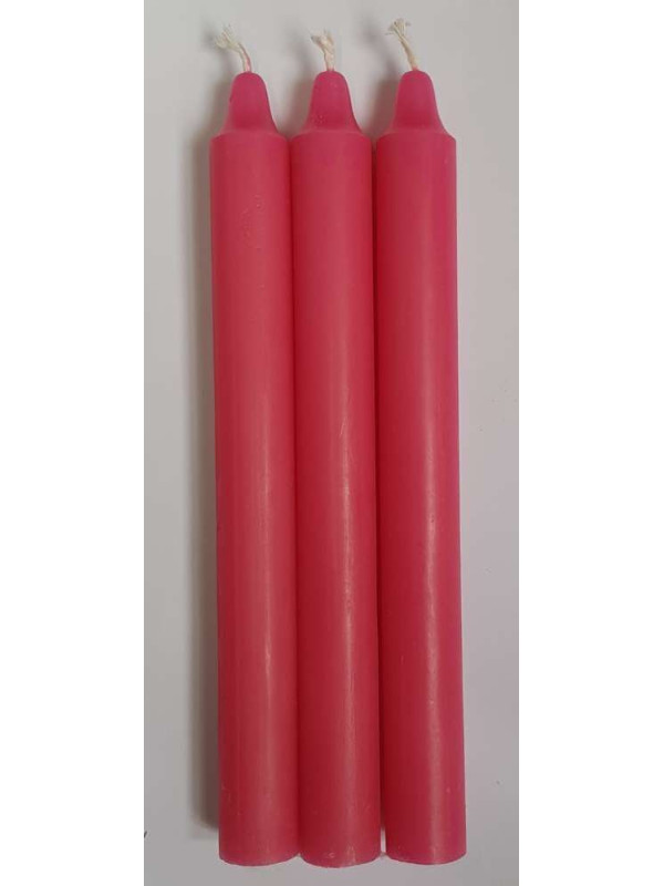 Vela Perfumada de 20cm. Aroma Rosas
