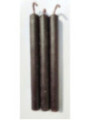Vela Artesana Negra 15x1,5cm