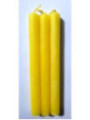 Vela Artesana Amarilla 15x1,5cm