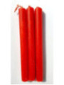 Vela Artesana Roja 15x1,5cm