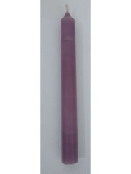 Vela Artesana Violeta 15x1,5cm