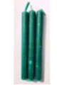 Vela Artesana Verde 15x1,5cm