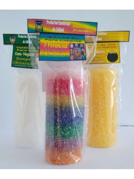 Velón Ritualizado de Petición Limpias, Para Todo Tipo de Peticiones.