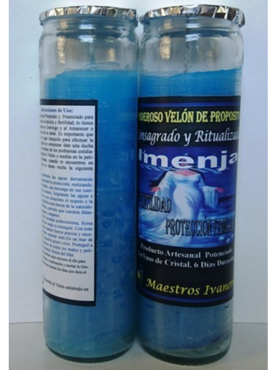 Velón Especial Petición Yemaya, fertilidad, Protección familiar