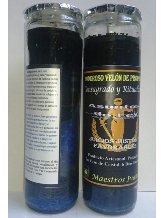 Velón Especial de Petición Asuntos de Ley