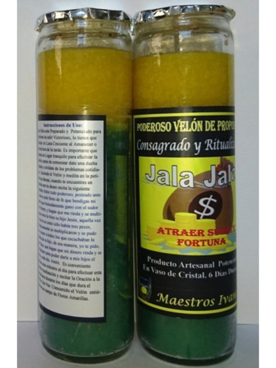 Velón Especial Petición Jala Jala, Atraer Fortuna
