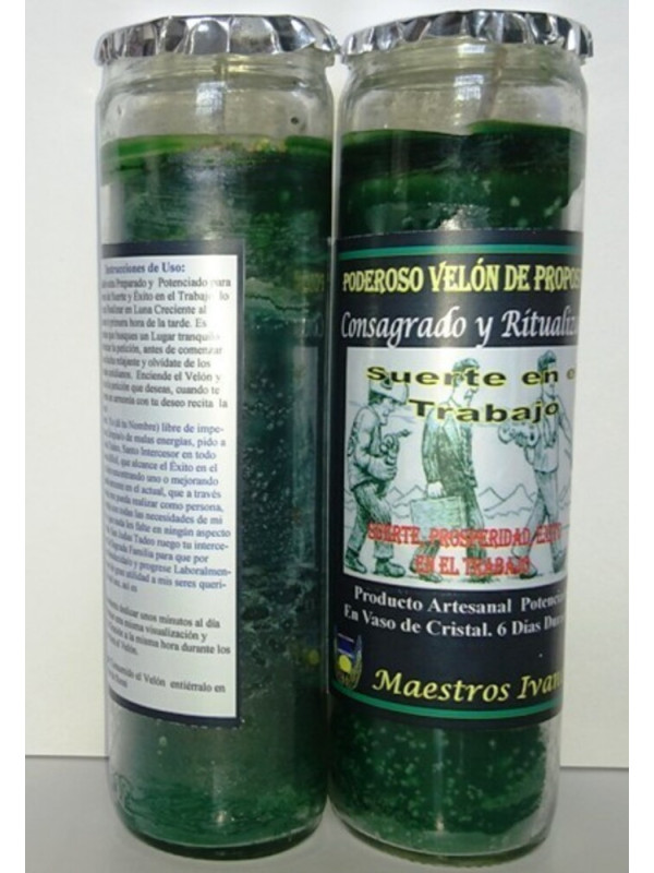Velón Especial Petición Suerte, Éxito en el Trabajo
