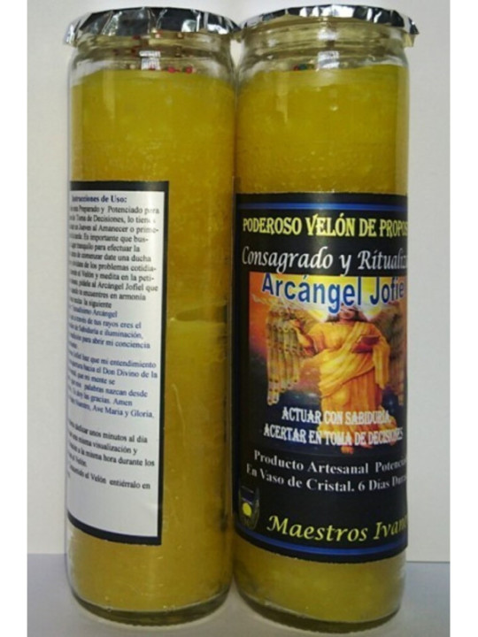 Velón Especial Petición Arcángel Jofiel, Sabiduría en toma de decisiones