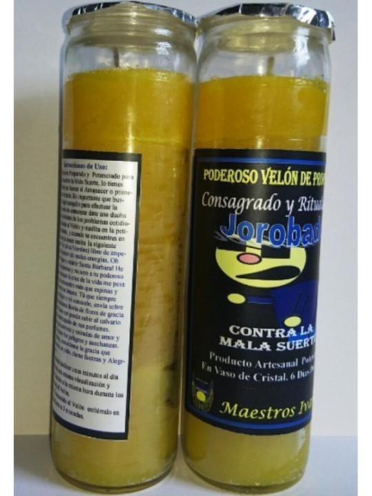 Velón Especial Petición Jorobado, contra la Mala Suerte