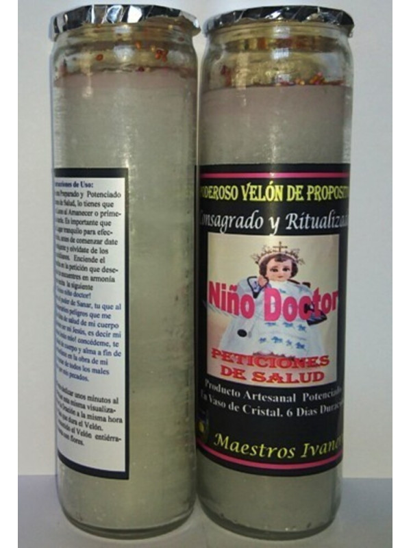 Velón Especial Petición Niño Doctor, Peticiones de Salud