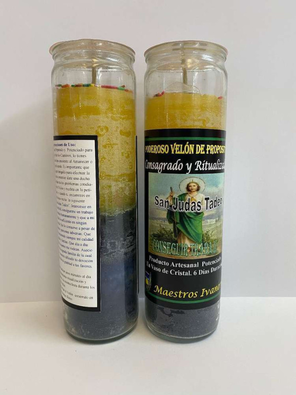 Velón Especial Petición San Judas Tadeo, Encontrar Trabajo