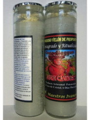 Velón Especial Petición Coco Eleggua, Abrir Caminos