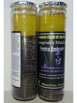 Velón Especial Petición Contra Embrujos, Protección contra Magias