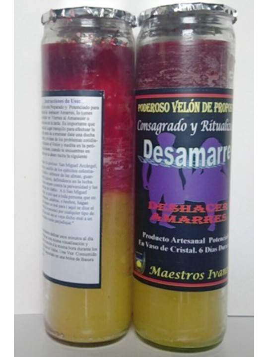 Velón Especial Petición Desamarre. Deshacer Amarres