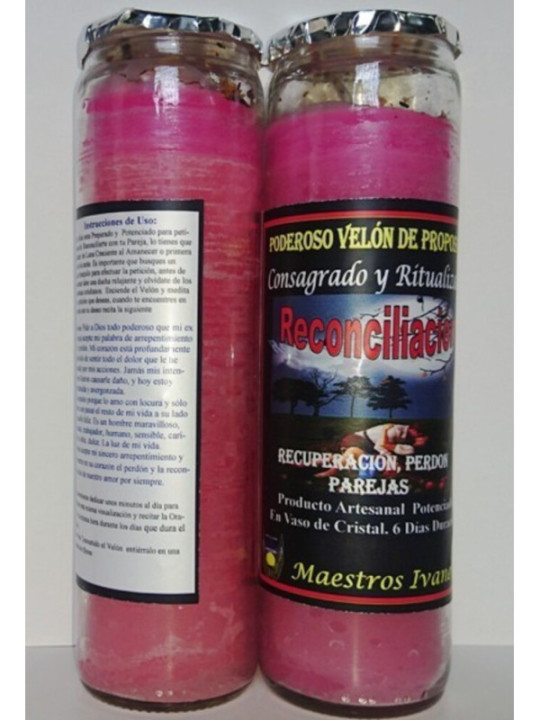 Velón Especial Petición Reconciliación. Reconciliar Parejas