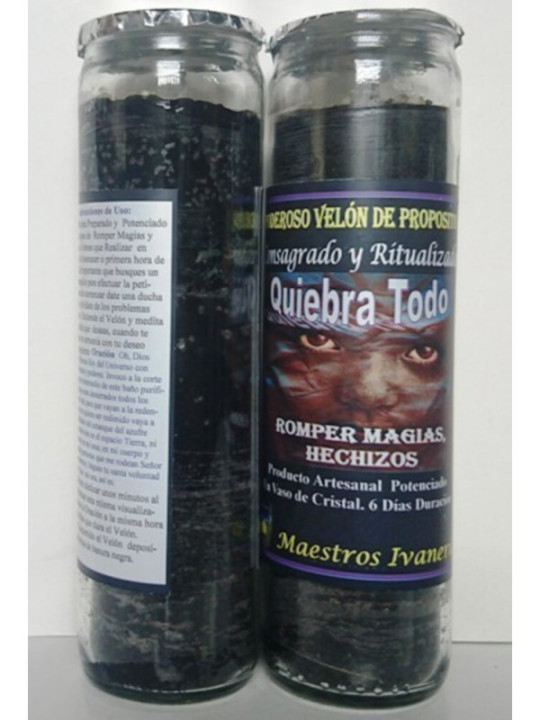 Velón Especial Petición Quiebra Todo. Romper Magias, Hechizos