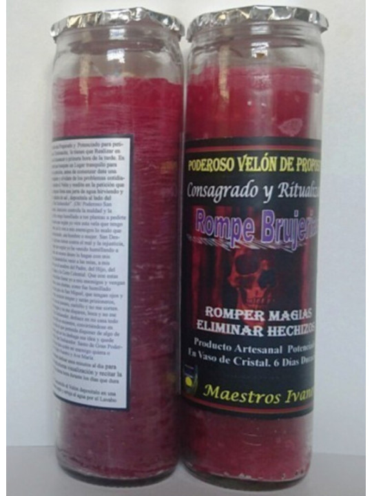 Velón Especial Petición Rompe Brujerías. Anular Magias
