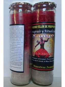 Velón Especial Petición Xangó. Unión de Parejas