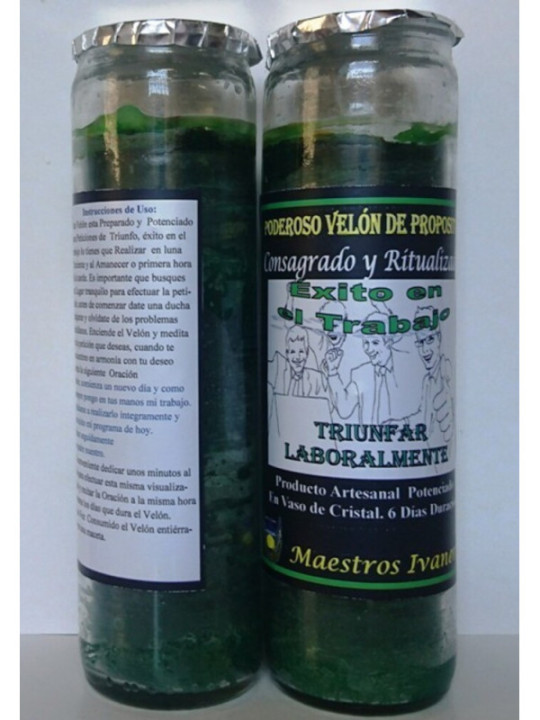 Velón Especial de Petición Éxito en el Trabajo