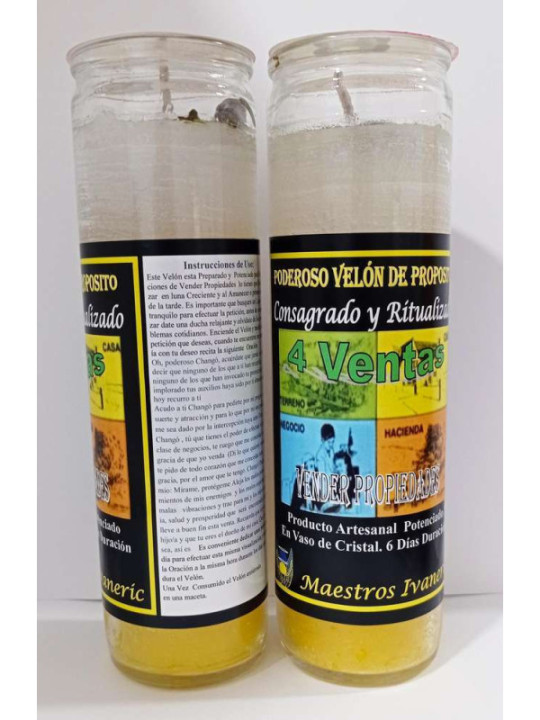 Velón Especial de Petición 4 Ventas. Vender Propiedades