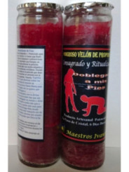 Velón Especial Petición Doblegado a mis pies.