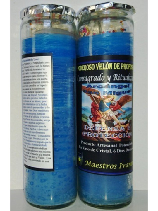 Velón Especial Petición Arcángel San Miguel, Defensa y protección