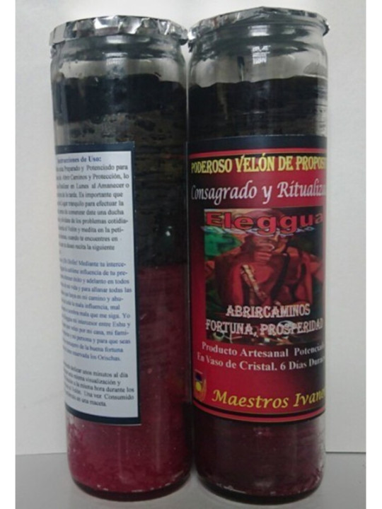Velón Especial Petición Eleggua, Abrircaminos