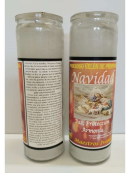 Poderoso velón de Propósito de Navidad.