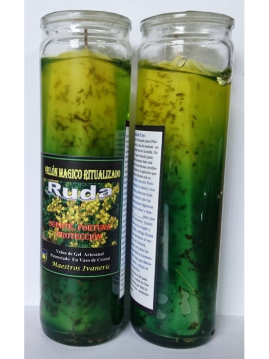 Velón Mágico de Gel, Ruda