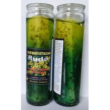 Velón Mágico de Gel, Ruda