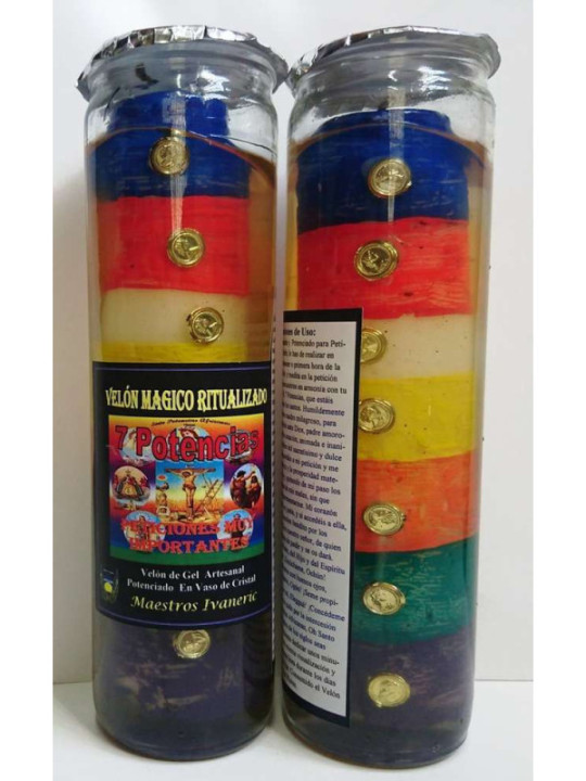 Velón Mágico de Gel, 7 Potencias, Peticiones Importantes