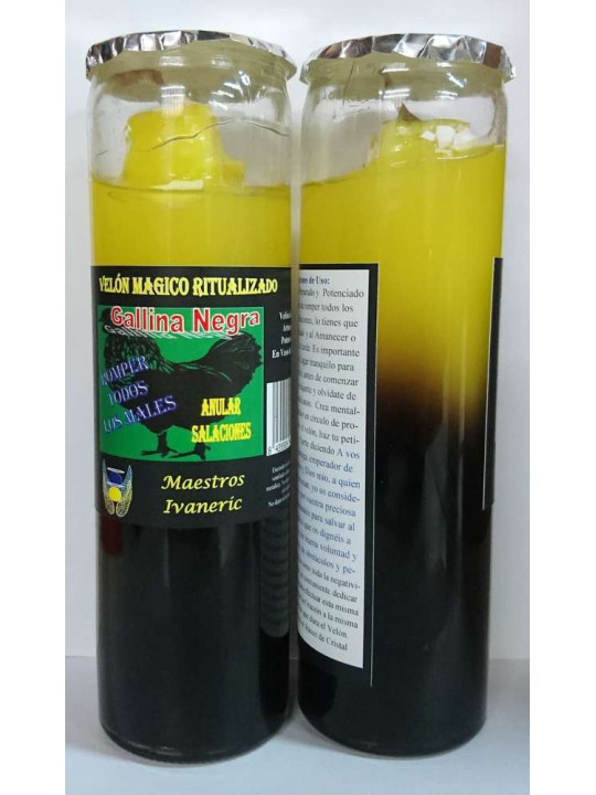 Velón Mágico de Gel, Gallina Negra
