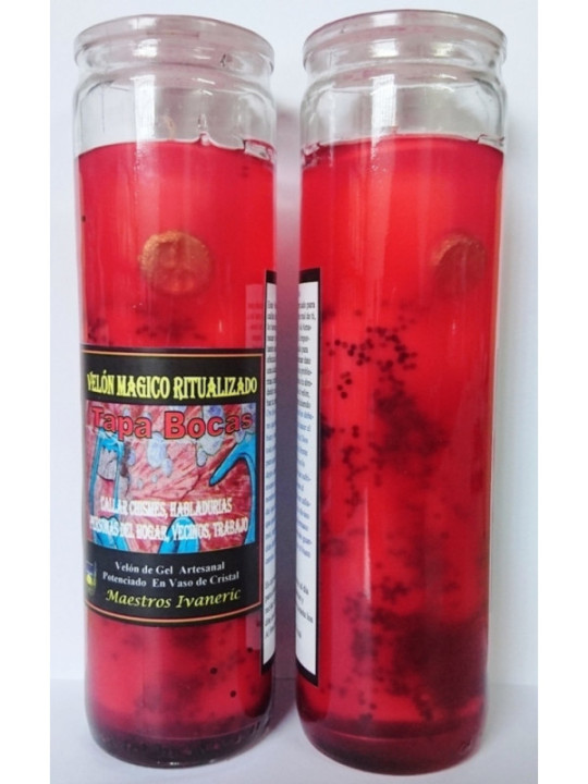 Velón Mágico de Gel, Tapa Bocas