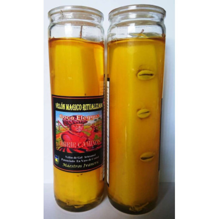 Velón Mágico de Gel, Coco Eleggua