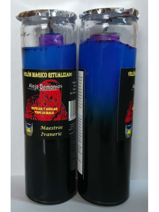 Velón Mágico de Gel, Aleja Demonios, Repeler y Anular lo Malo