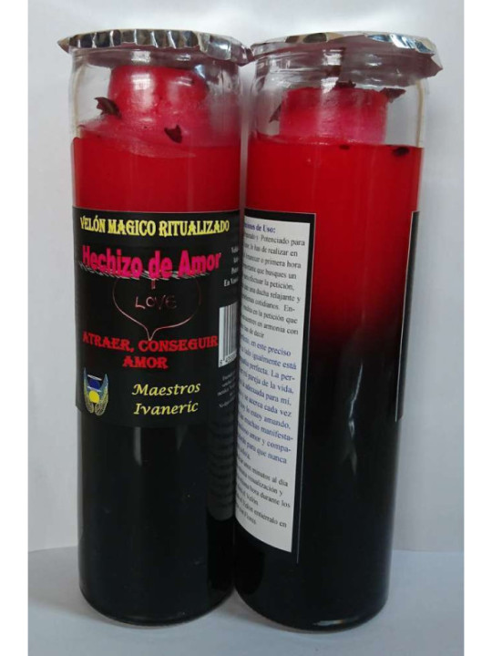 Velón Mágico de Gel, Hechizo de Amor. Atraer Amor