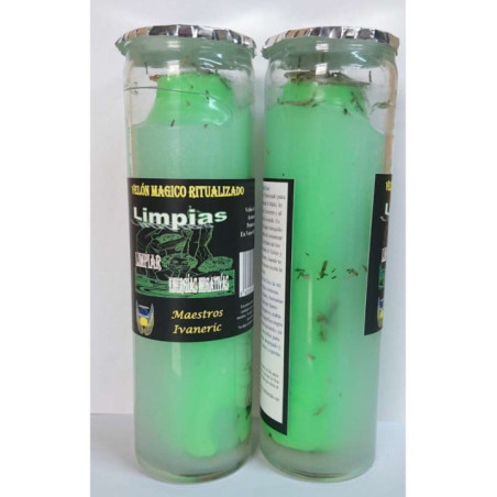 Velón Mágico de Gel, Limpias, Malas Energías