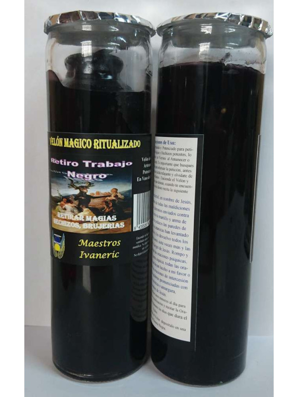 Velón Mágico de Gel, Retiro Trabajo Negro