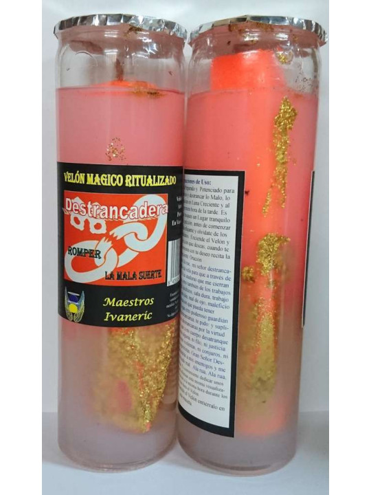 Velón Mágico de Gel, Destrancadera, Romper la Mala Suerte