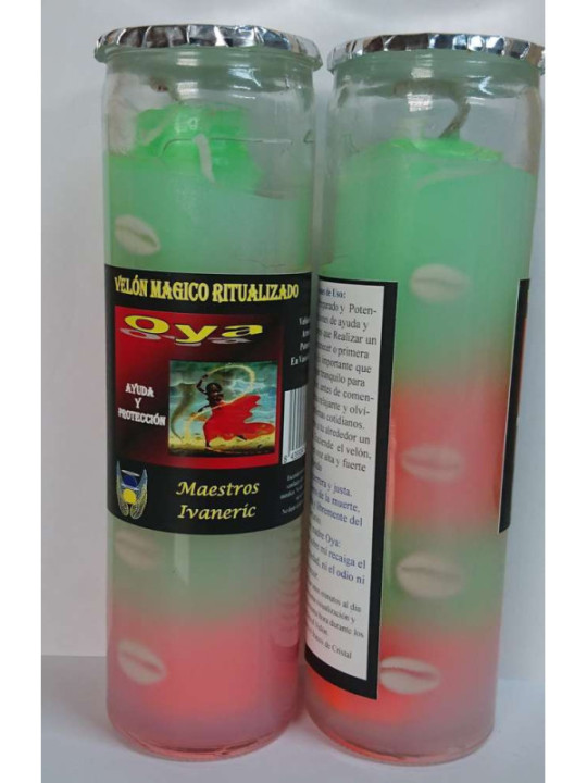 Velón Mágico de Gel, Oya, Ayuda y Protección