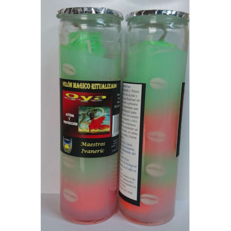 Velón Mágico de Gel, Oya, Ayuda y Protección