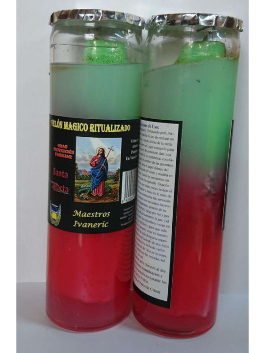 Velón Mágico de Gel, Santa Marta, Protección Familiar
