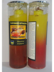 Velón Mágico de Gel, Miel y Canela, Abundancia y Prosperidad